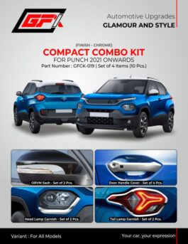 Tata Motors Punch 2020 Chrome compact combo kit