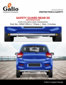 Now Maruti Suzuki Celerio 2021 Safety Guard Rear SS With Name Plate