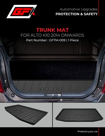 premium quality trunk mats for Maruti Suzuki Alto K-10 2014