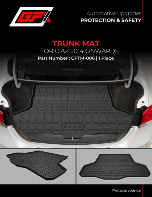 premium quality trunk mats for Maruti Suzuki Ciaz 2014