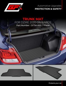 premium quality trunk mats for Maruti Suzuki Dzire 2020