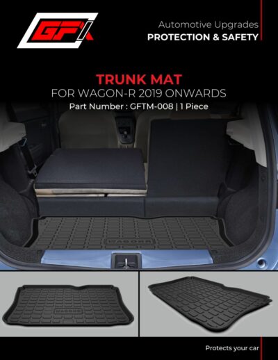 premium quality trunk mat for Maruti Suzuki Wagon-R 2019