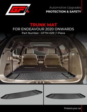 Trunk floor Mat for Ford Endeavour