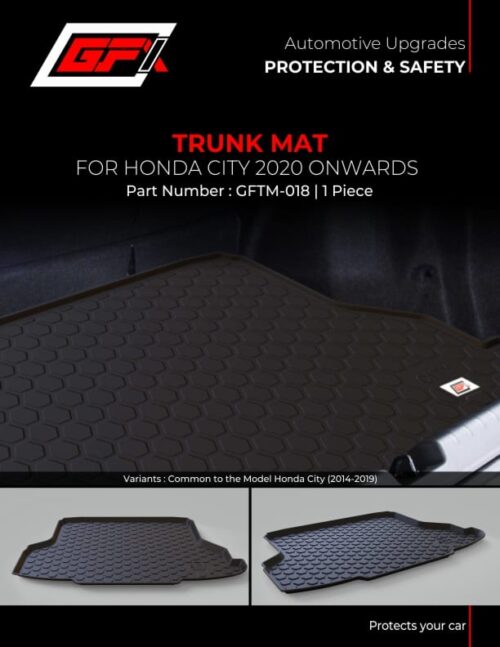 Trunk floor Mat for Honda City 2020
