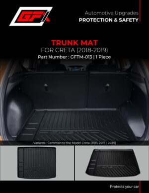 Trunk floor Mat for Hyundai Creta