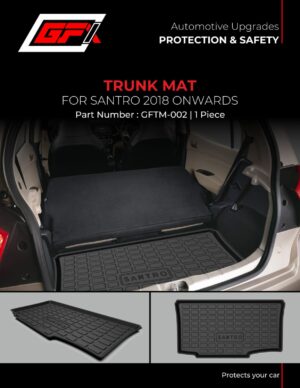 Trunk floor Mats for Hyundai Santro 2018