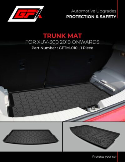premium quality trunk mats for Mahindra XUV 300 2019