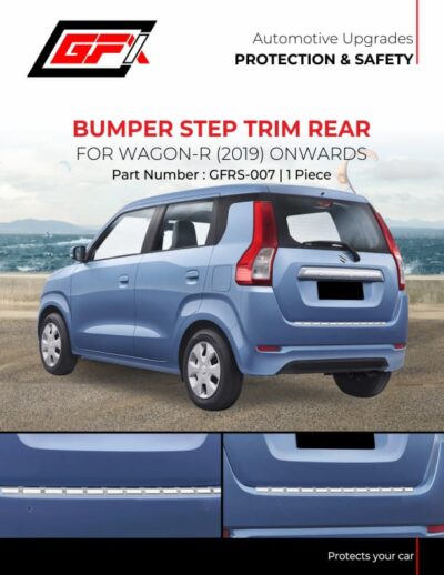 Bumper Step Trim Rear for Maruti Suzuki Wagon-R 2019
