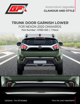 Tata Nexon 2020 – Trunk Door Garnish – Lower