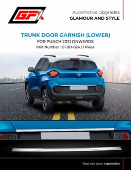 Tata Motors Punch 2021 – Trunk Door Garnish Lower