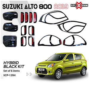 Maruti Suzuki Alto 800 hybrid super black kit