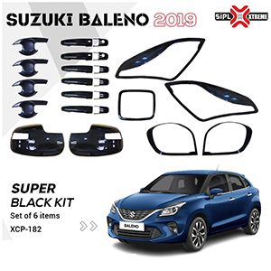 Hybrid Super Black Combo Kit for Maruti Suzuki Baleno 2019