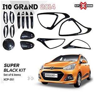 Hyundai i10 Grand Hybrid Super Black Combo Kit