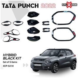 Tata Punch 2022 Super black finish combo kit