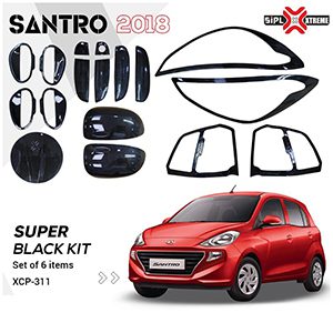 Hyundai Santro Hybrid Super Black Combo Kit