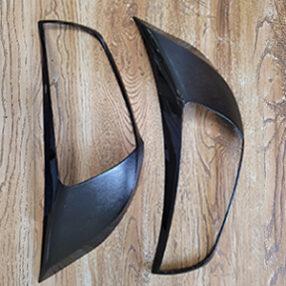 Black Finish Head Lamp Garnish for Maruti Suzuki Alto K10