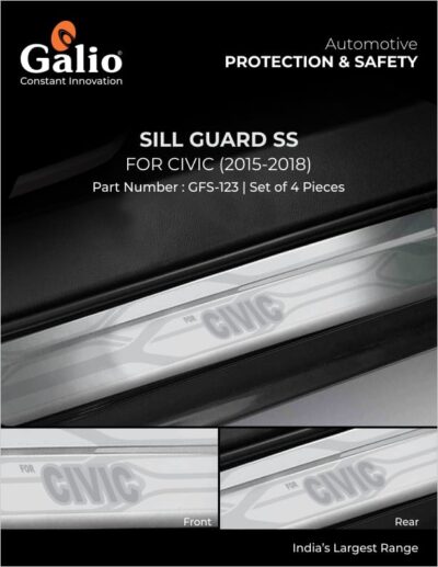 Chrome Finish Honda Civic Sill Guard SS
