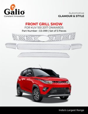 Chrome finish Front Grill Garnish Mahindra KUV 100