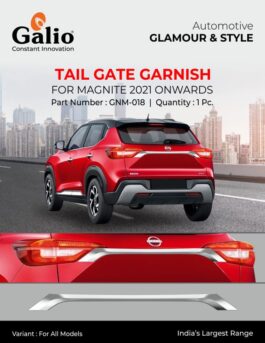 Nissan Magnite Chrome Finish Tail Gate Garnish