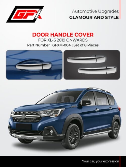 Chrome finish Door Handle Cover for Maruti Suzuki XL6