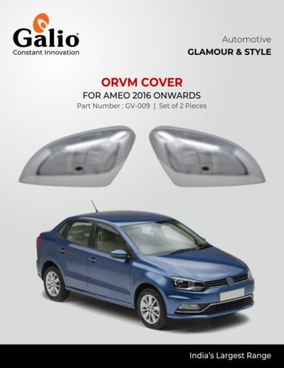Chrome finish Volkswagen Ameo ORVM Garnish Cover