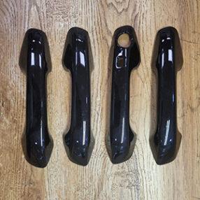 black Finish Door Handle Garnish for KIA Sonet