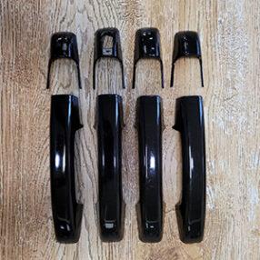 Black finish Door Handle Cover for Renault Kiger