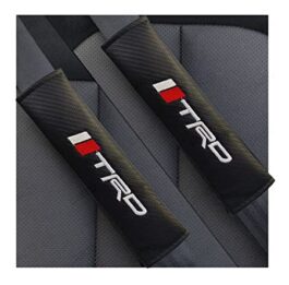 Padding Carbon Fiber Leatherite Seat Belt