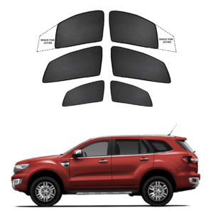 Black finish Sun shade window for Ford Endeavour