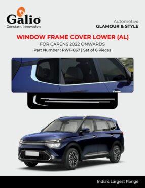 Window Frame Cover Lower For KIA Carens - Aluminium