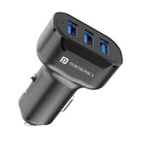 Car Power 11 Fast Car Charger with Triple Port