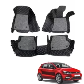 7D Car Floor Mats For Volkswagen Polo 2010 Onwards