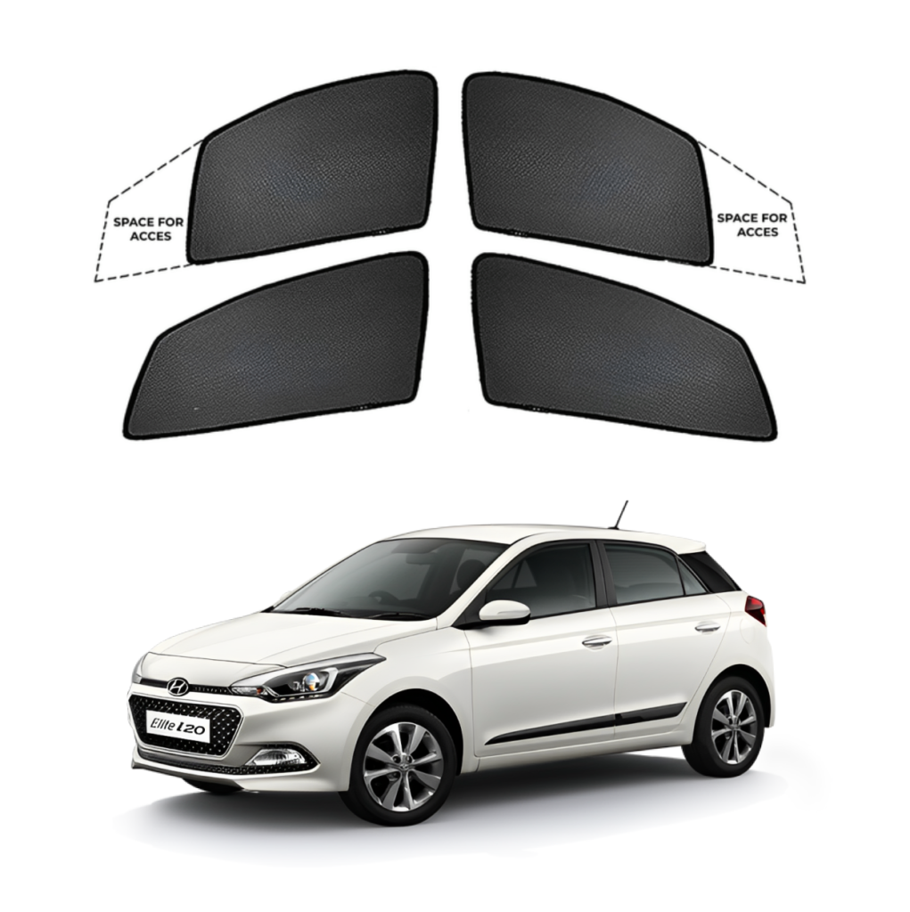 Shop Black Sun shade window for Hyundai I20 Elite