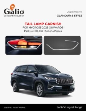 Toyota Hycross Tail Lamp Garnish - Chrome Finish