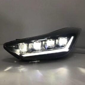 Quad Led Projector Headlight For Hyundai Elantra - Model 2013 Onwards