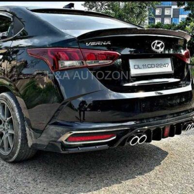 Introducing Hyundai Verna 2023 Rear Diffuser with the dummy