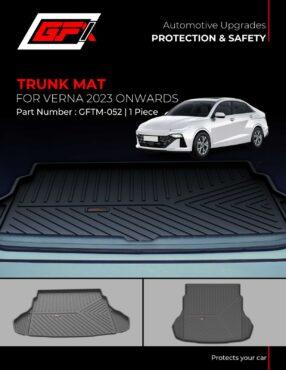 Trunk Mat for Hyundai Verna - Model 2023 Onwards