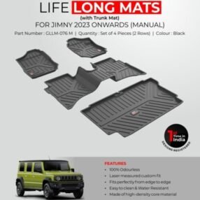 Car Floor Mats For Maruti Suzuki Jimny - Model 2023 Onwards