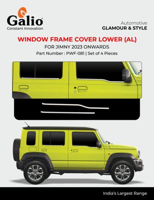 Window Frame Cover Lower For Maruti Suzuki Jimny - Model 2023 Onwards