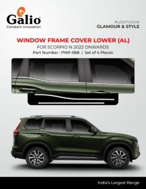 Window Frame Cover Lower For Mahindra Scorpio-N - Model 2022 Onwards