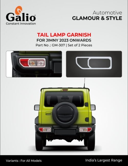 Tail Lamp Garnish For Maruti Suzuki Jimny - Model 2023 Onwards