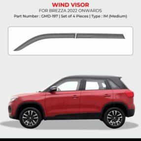 Door Visor For Maruti Suzuki Brezza - Model 2022 Onwards