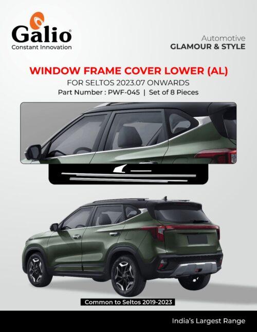 Window Frame Cover Lower For Kia Seltos - Model 2023 Onwards
