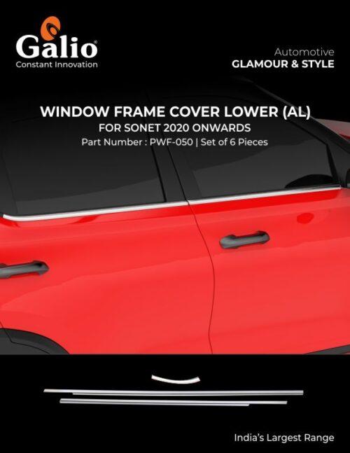 Window Frame Cover Lower For Kia Sonet - Model 2020 Onwards
