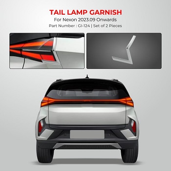 Tail Lamp Garnish For Tata Nexon - Model 2024 Onwards