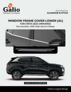 Window Frame Cover Lower For Hyundai Creta - Model 2024 Onwards