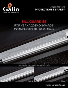 Sill Guard SS For Hyundai Verna - Model 2020 Onwards