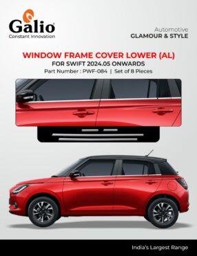 Window Frame Cover Lower For Maruti Suzuki Swift - Model 2024 Onwards