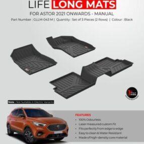 MG Astor / ZS EV - Life Long Mats - Model 2021 Onwards