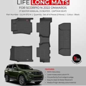 Mahindra Scorpio N - Life Long Mats - Model 2022 Onwards